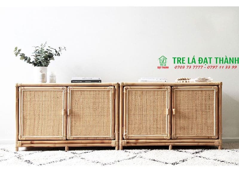 Tủ Mây Tre Đan - TMTD003